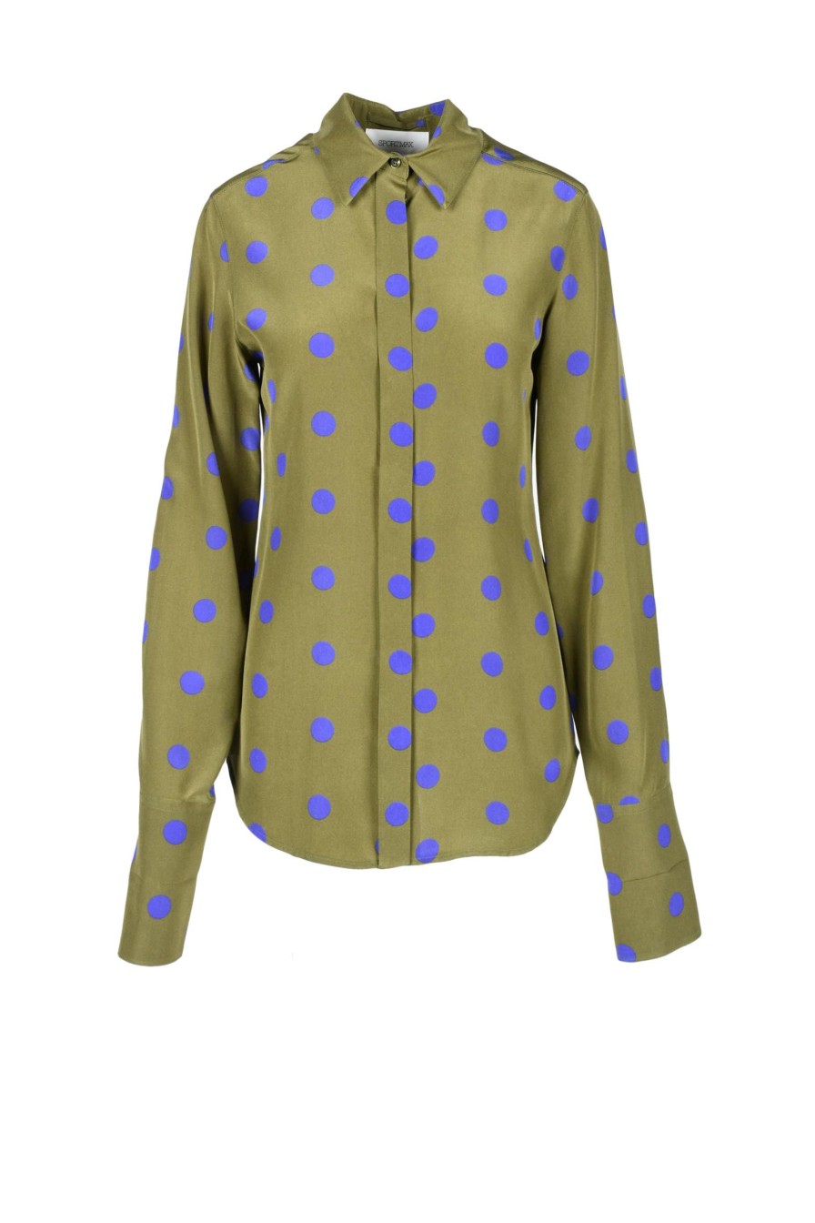 Donna SPORTMAX | Sportmax Camicia Verde