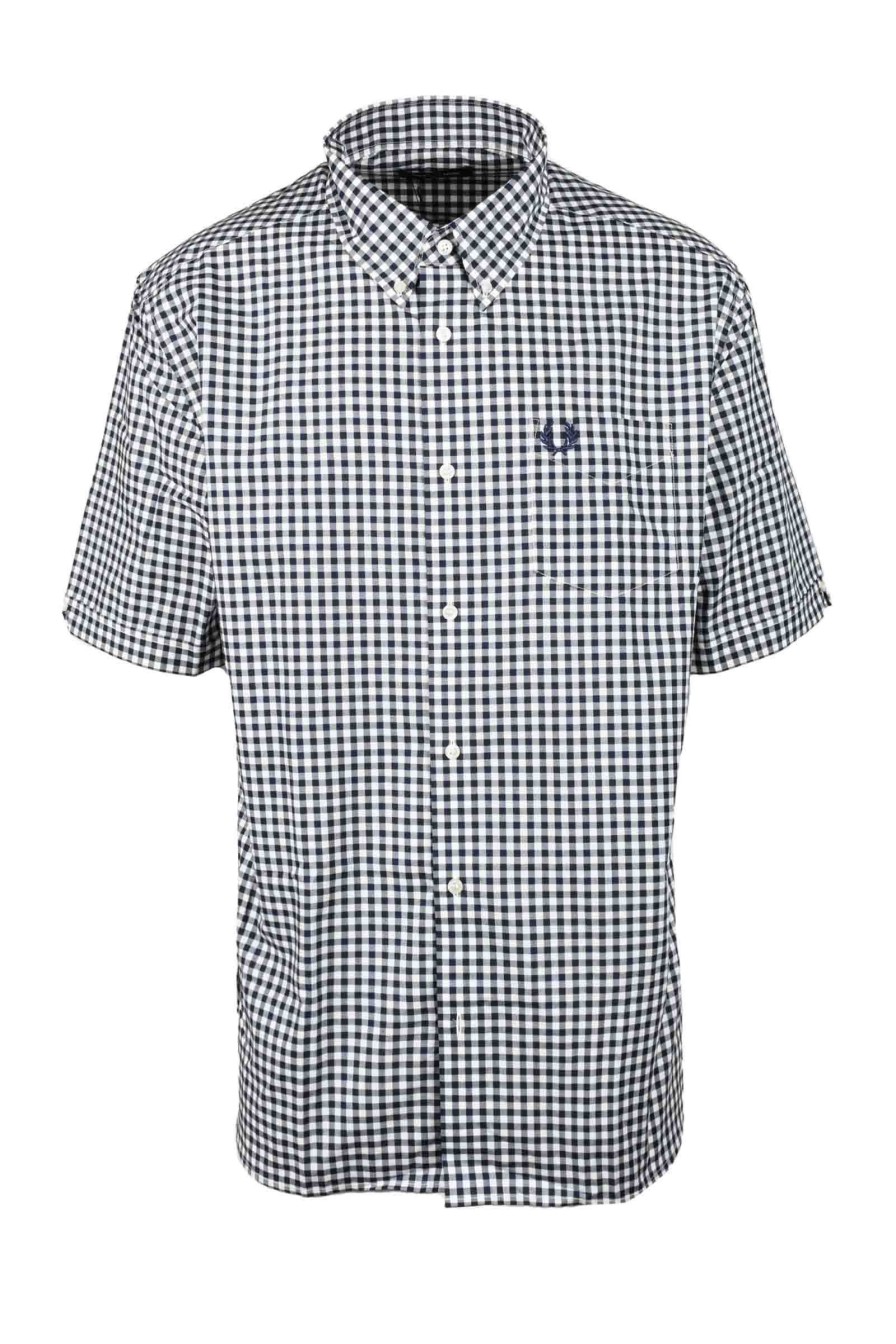 Uomo FRED PERRY | Fred Perry Camicia Bianco/Blu