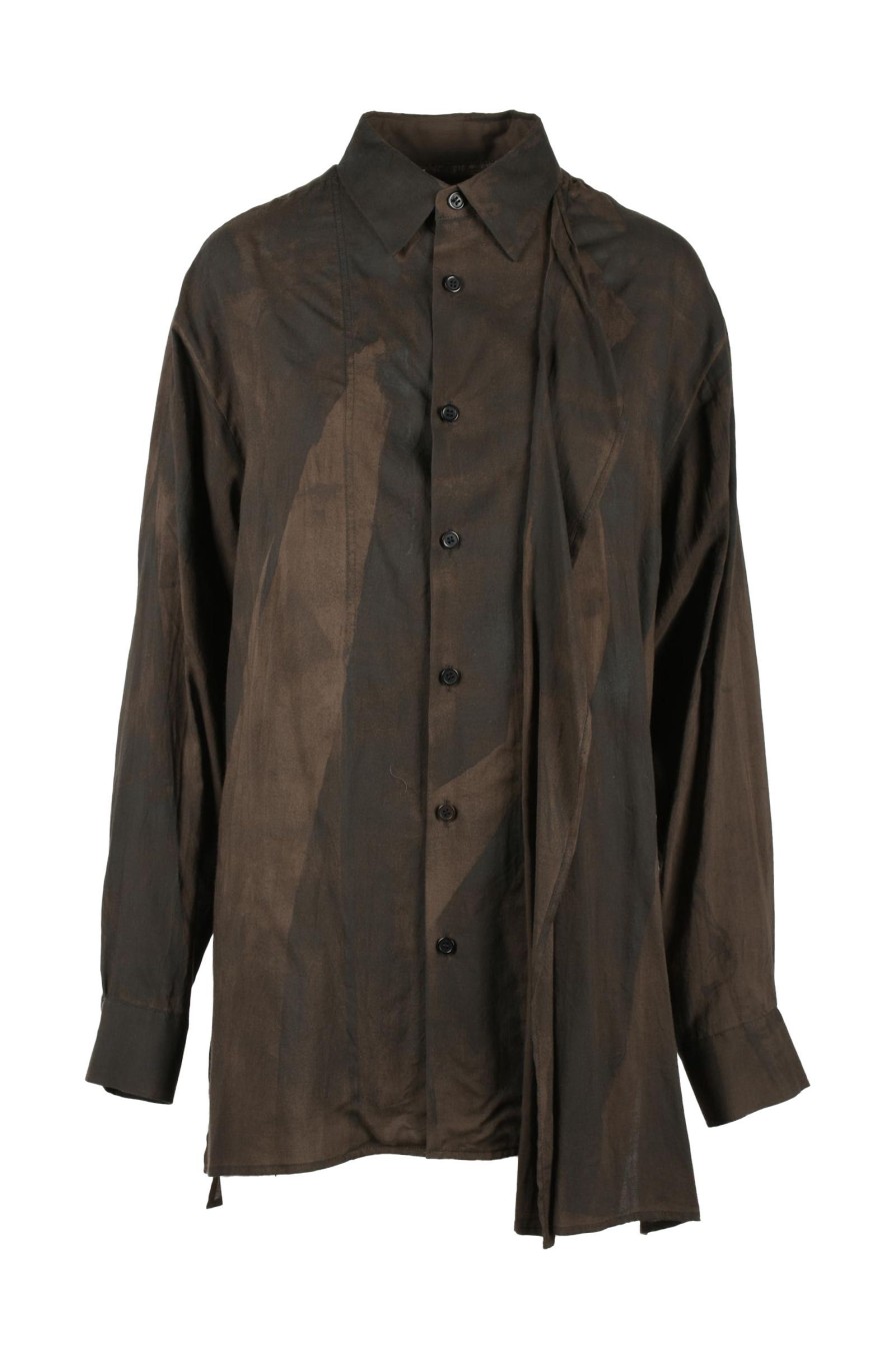 Donna Y'S YOHJI YAMAMOTO | Y'S Yohji Yamamoto Camicia Marrone