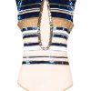 Donna ELISABETTA FRANCHI | Elisabetta Franchi Body Blue/Gold