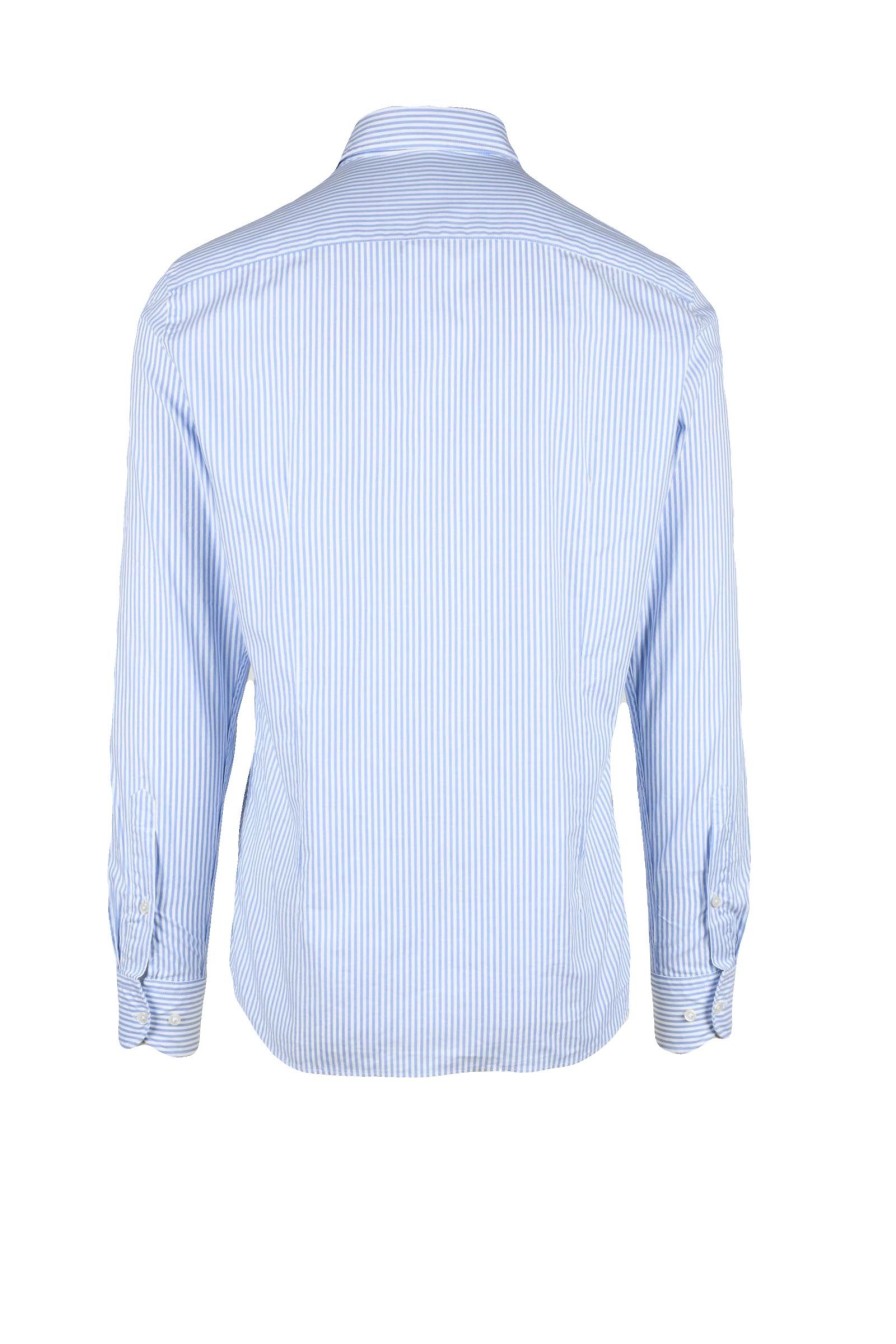 Uomo BD BAGGIES | Bd Baggies Camicia Bianco/Celeste