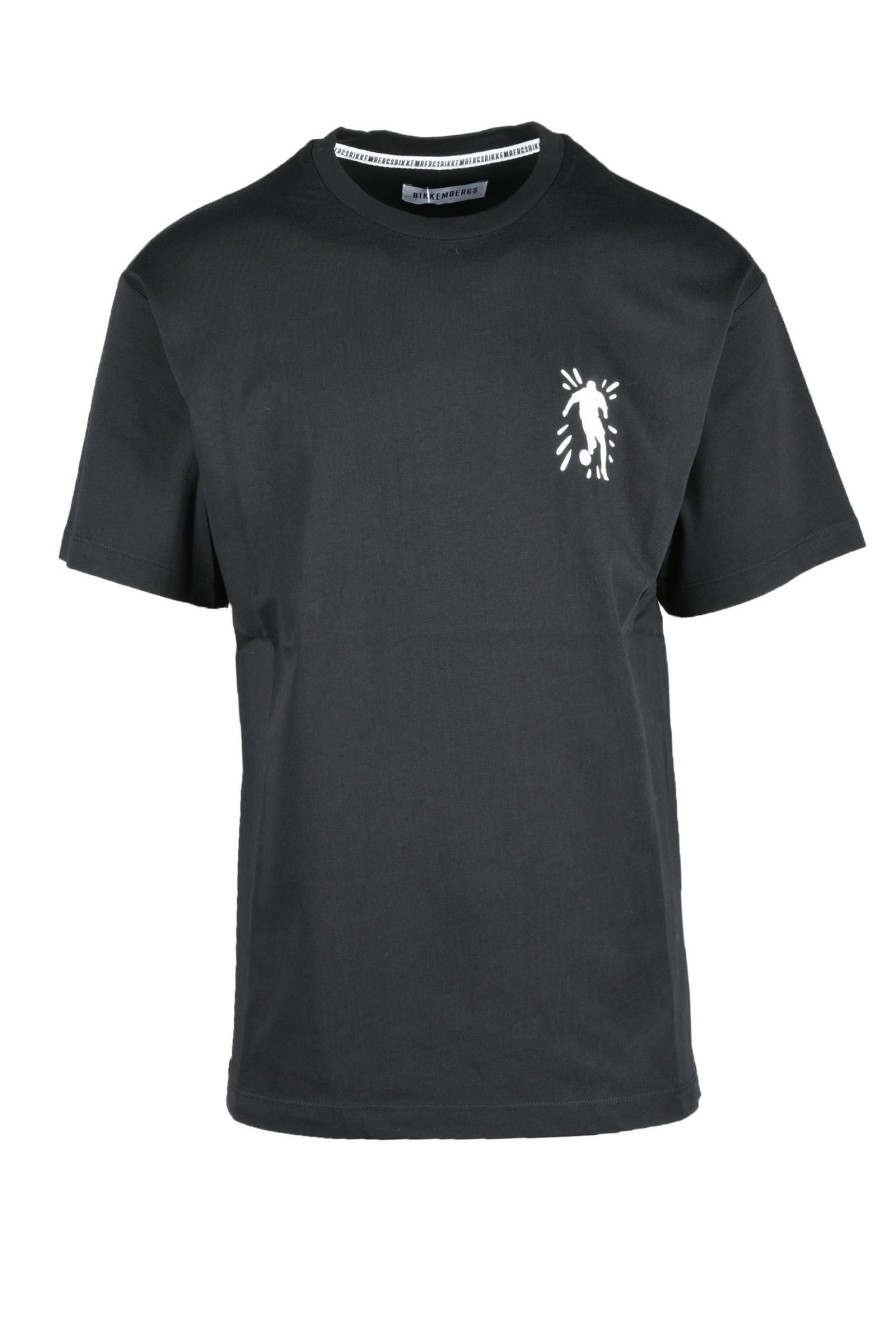 Uomo BIKKEMBERGS | Bikkembergs Tshirt Nero