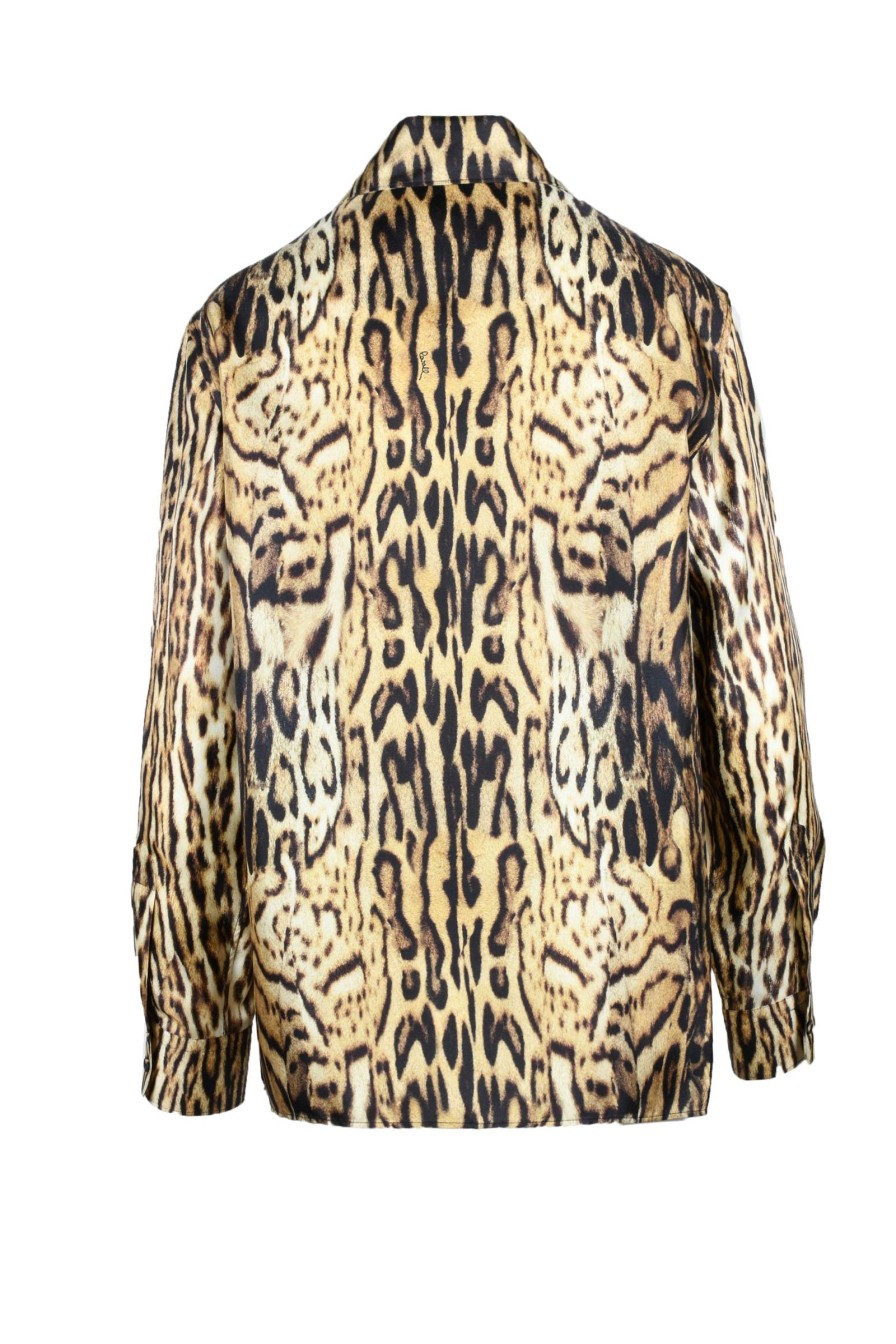 Donna ROBERTO CAVALLI | Roberto Cavalli Camicia Marrone/Nero