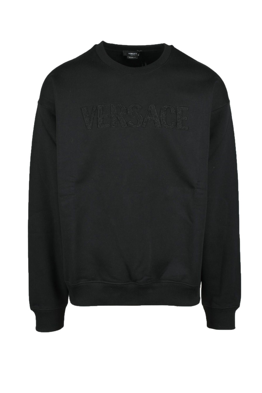 Uomo VERSACE | Versace Maglia Nero