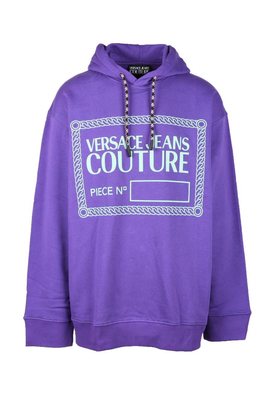 Uomo VERSACE JEANS COUTURE | Versace Jeans Couture Maglia Viola