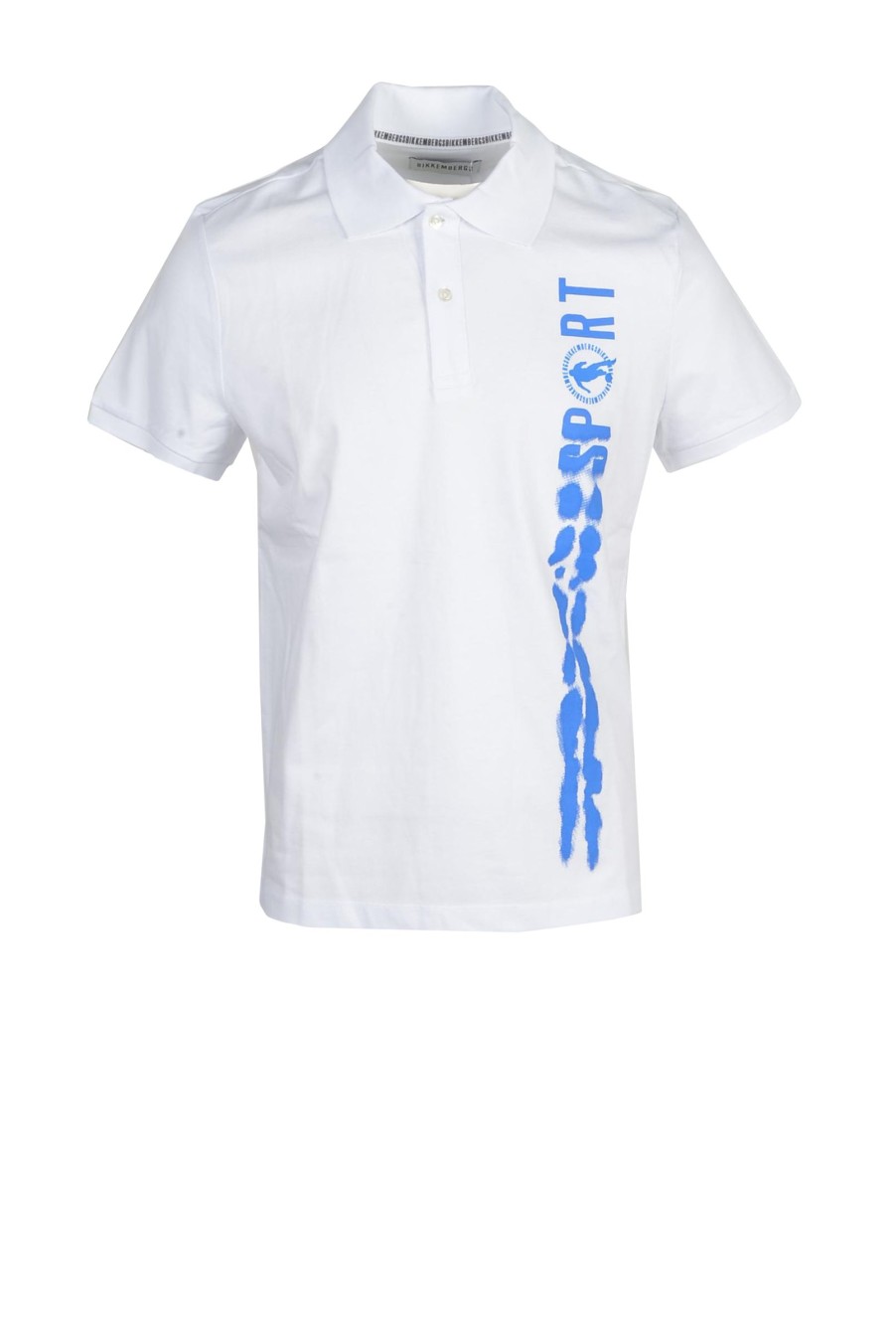 Uomo BIKKEMBERGS | Bikkembergs Tshirt Bianco