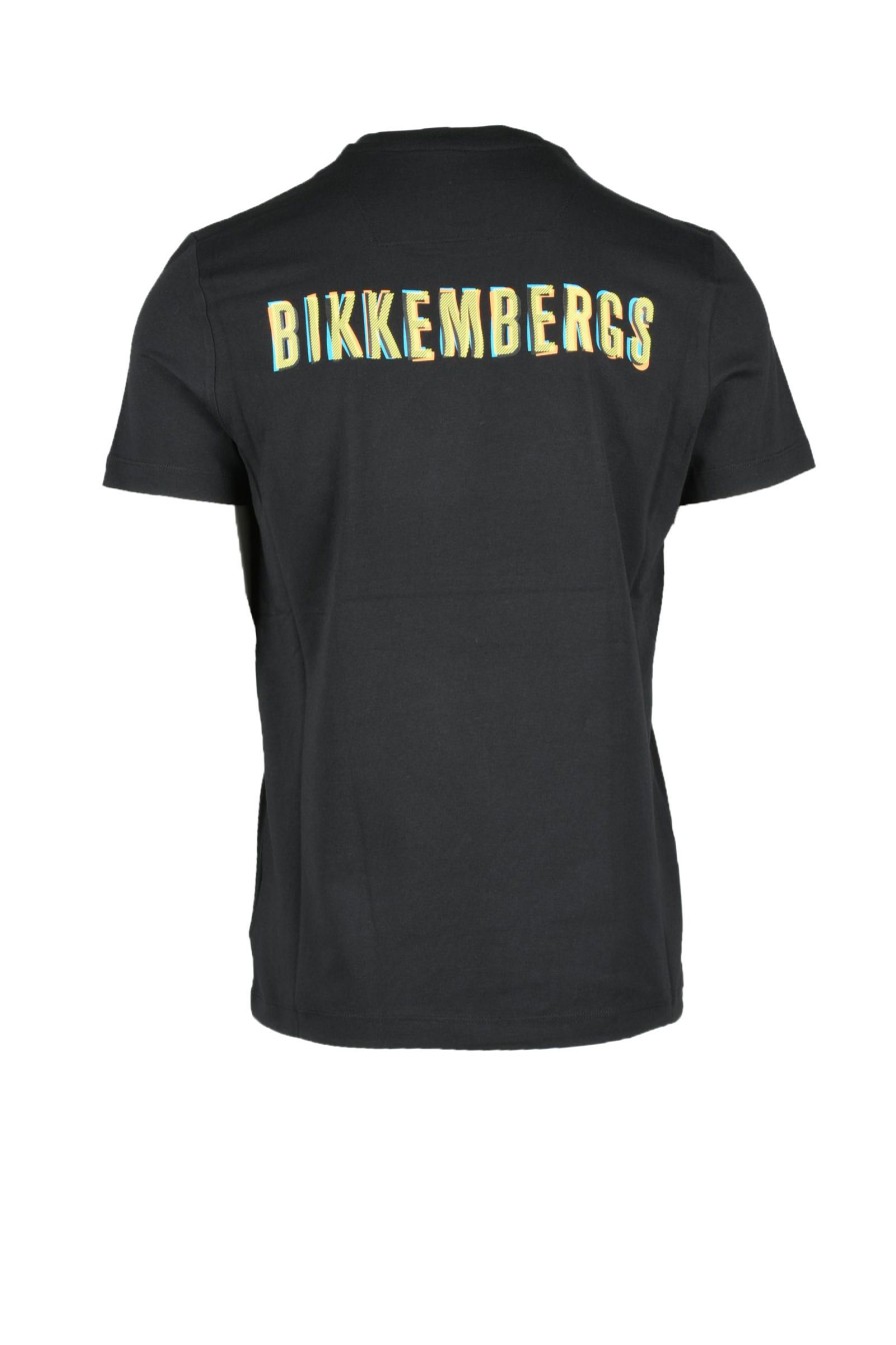 Uomo BIKKEMBERGS | Bikkembergs Tshirt Nero