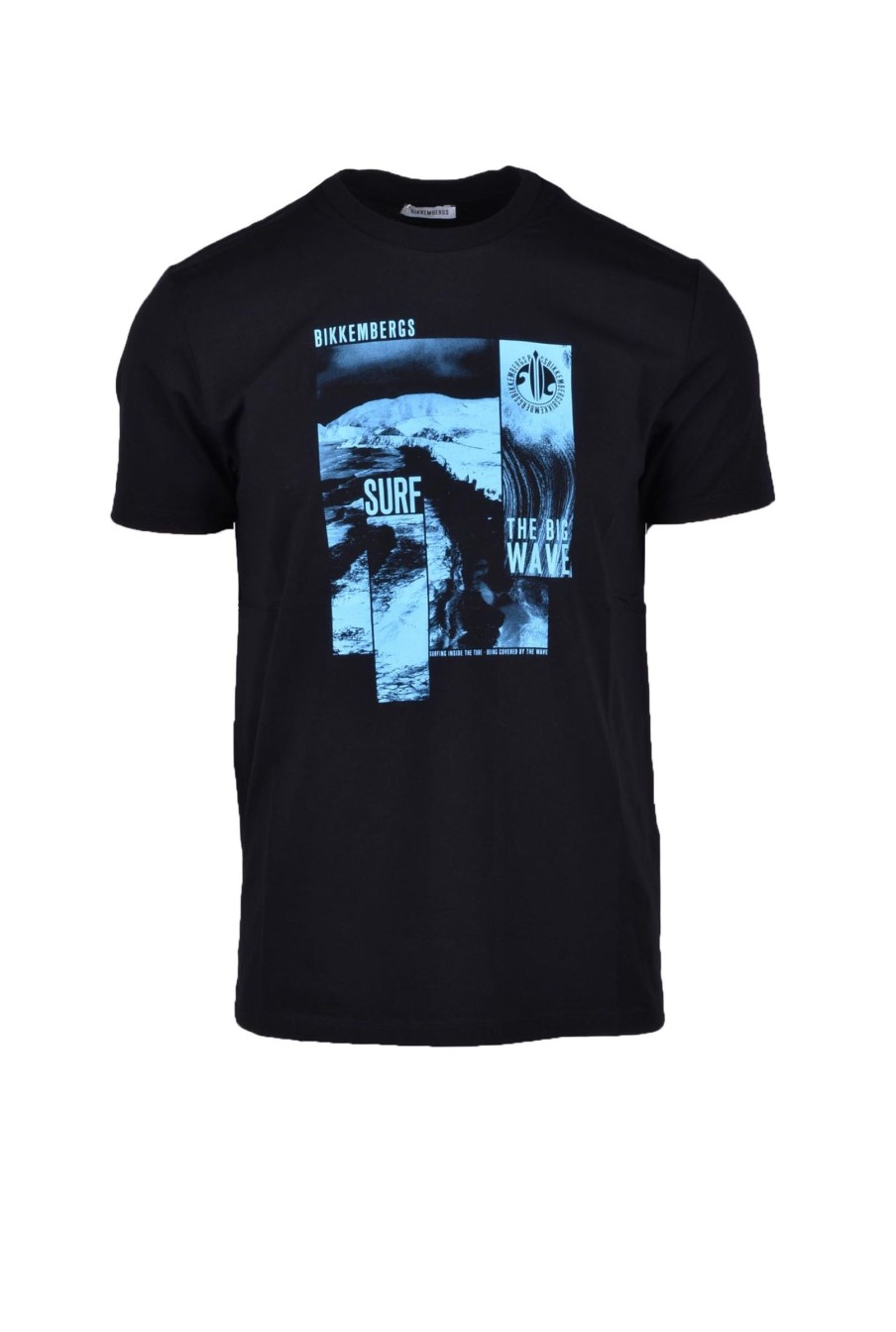 Uomo BIKKEMBERGS | Bikkembergs Tshirt Nero