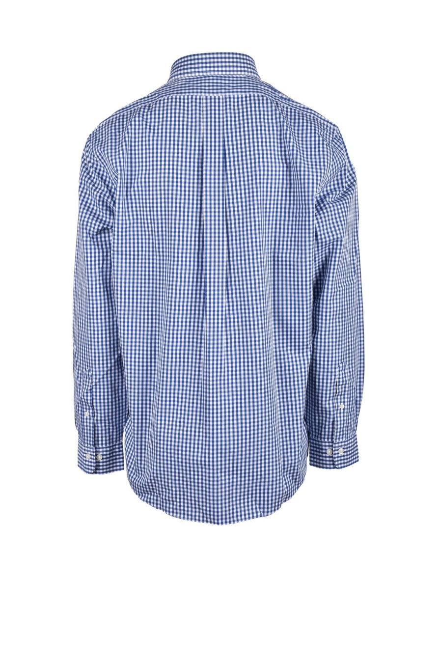 Uomo BROOKS BROTHERS | Brooks Brothers Camicia Blu/Bianco