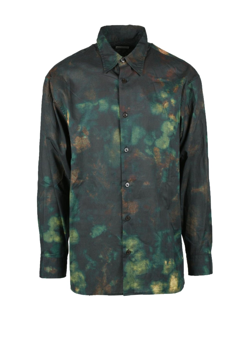 Uomo DRIES VAN NOTEN | Dries Van Noten Camicia Verde