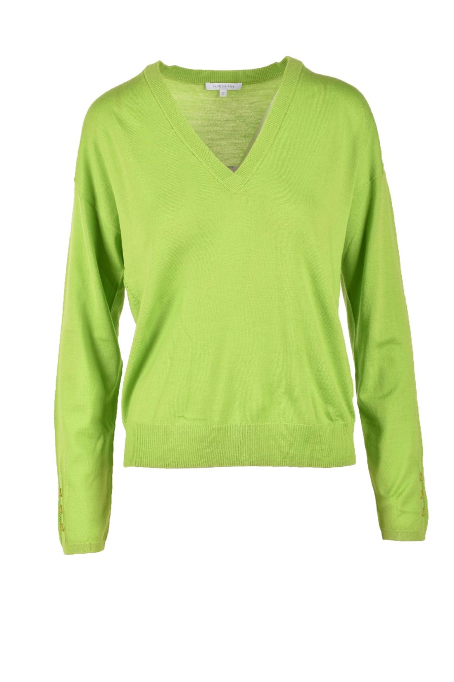 Donna PATRIZIA PEPE | Patrizia Pepe Maglia Verde