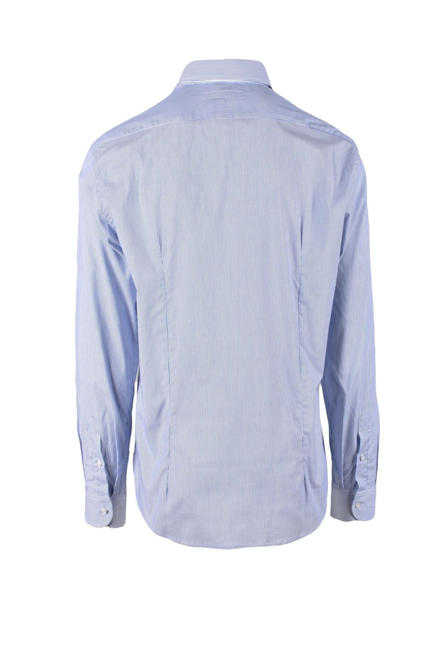 Uomo ETRO | Etro Camicia Bianco/Blu