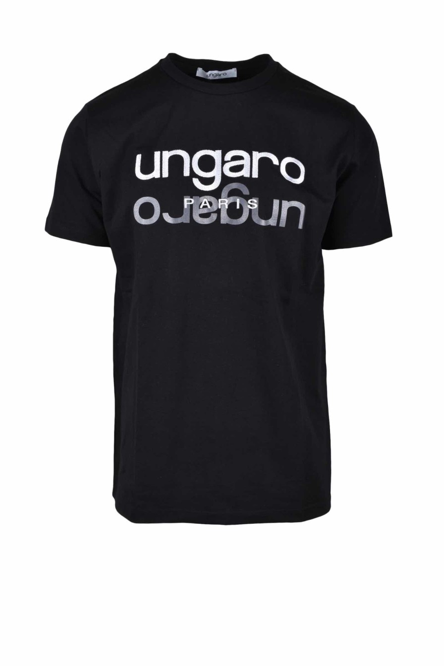 Uomo UNGARO | Ungaro Tshirt Nero