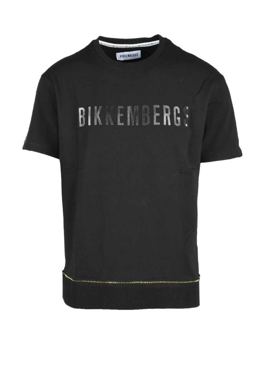 Uomo BIKKEMBERGS | Bikkembergs Tshirt Nero