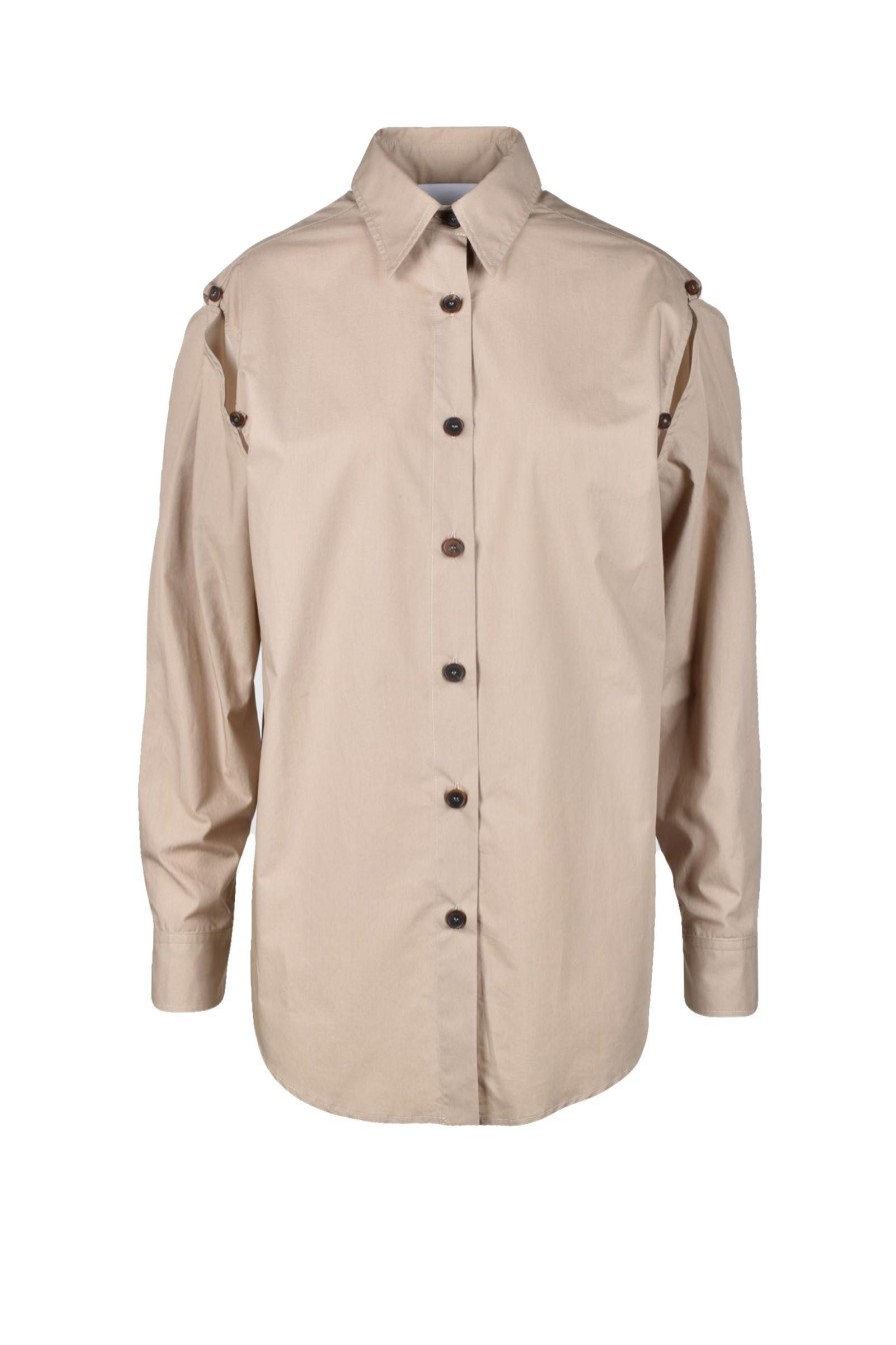 Donna ERIKA CAVALLINI | Erika Cavallini Camicia Beige