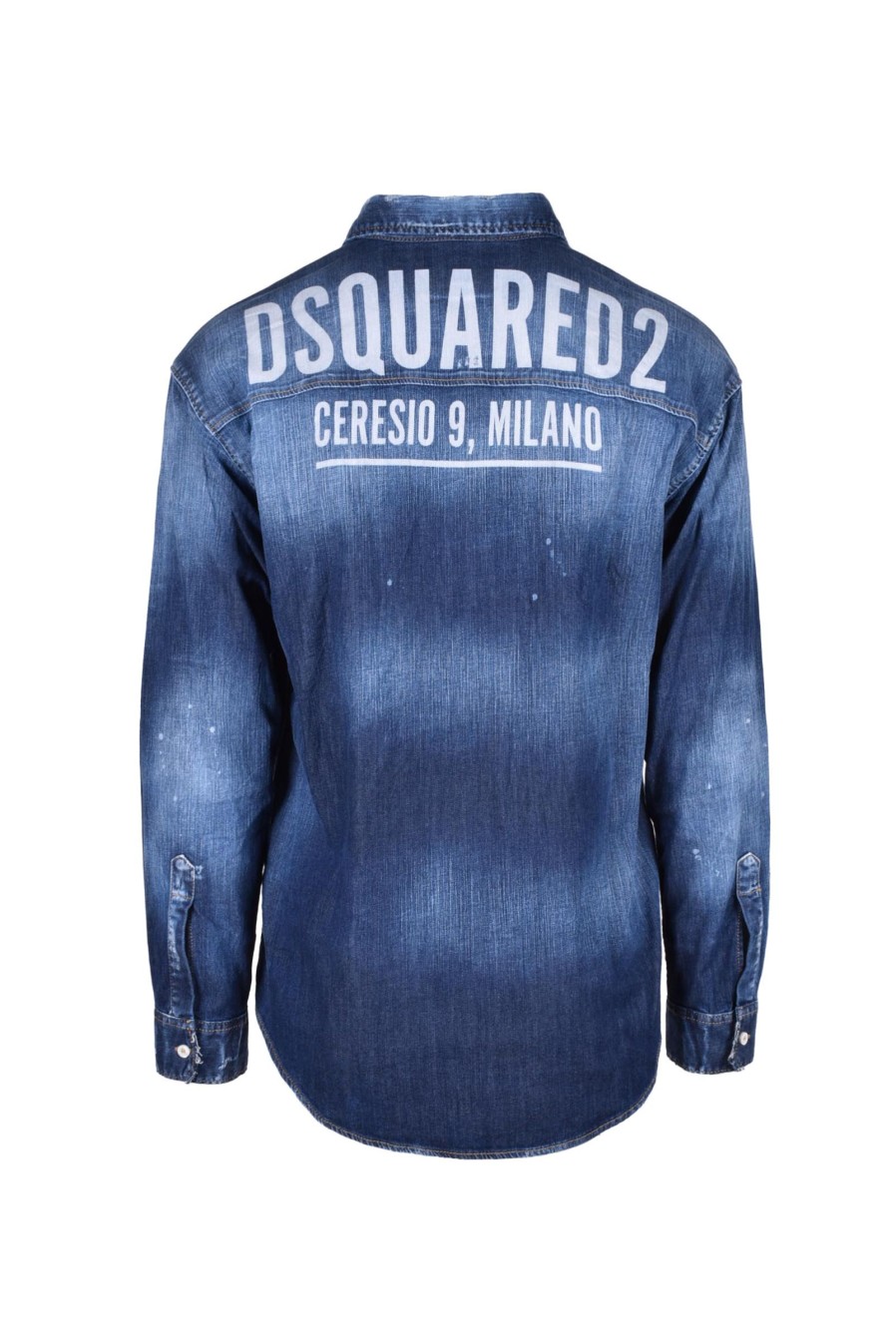 Uomo DSQUARED2 | Dsquared2 Camicia Denim