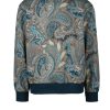 Uomo ETRO | Etro Maglia Beige/Sky Blue