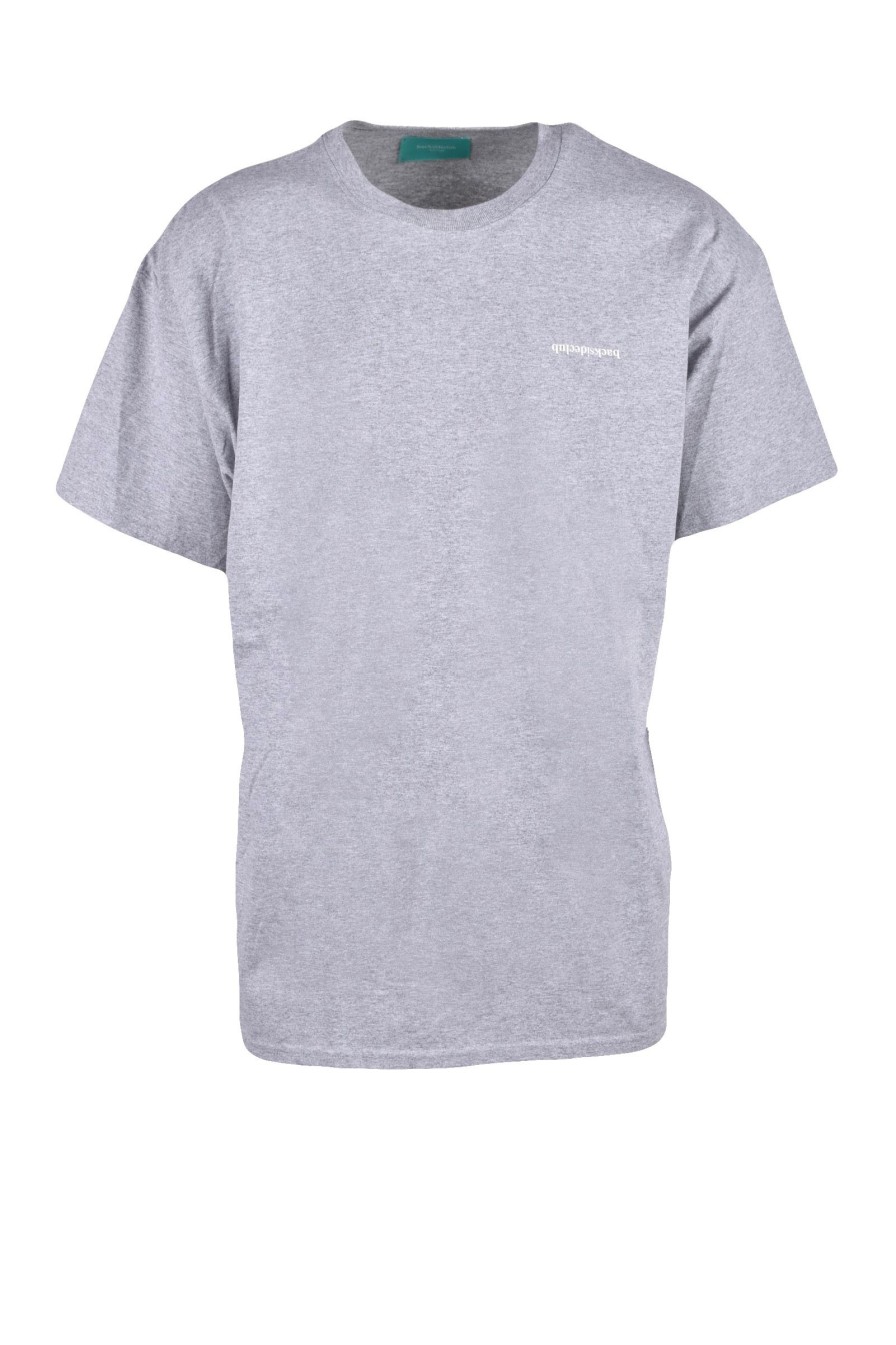 Uomo BACKSIDECLUB | Backsideclub Tshirt Grigio