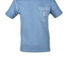 Uomo STONE ISLAND | Stone Island Tshirt Azzurro