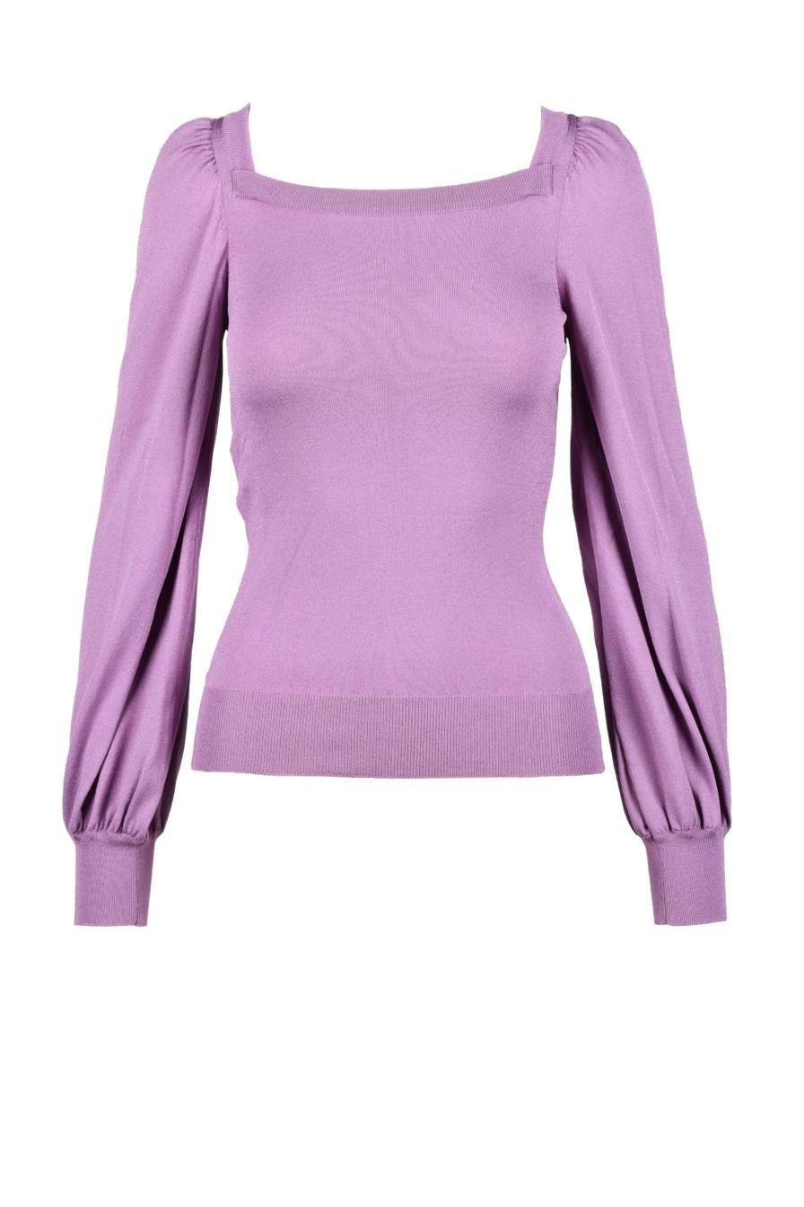 Donna BOUTIQUE MOSCHINO | Boutique Moschino Maglia Viola