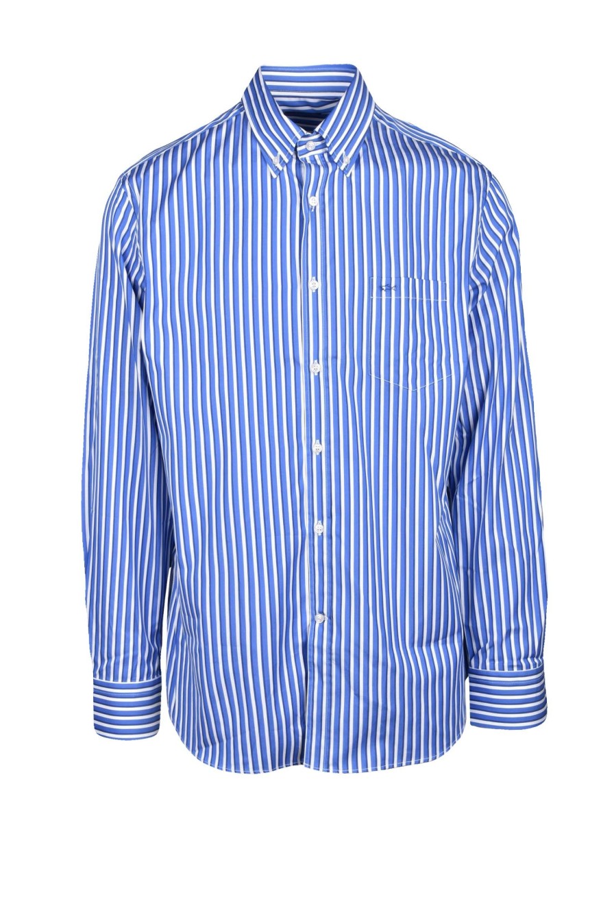 Uomo PAUL & SHARK | Paul & Shark Camicia Blu