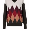 Donna BALLANTYNE | Ballantyne Maglia Beige/Bordeaux