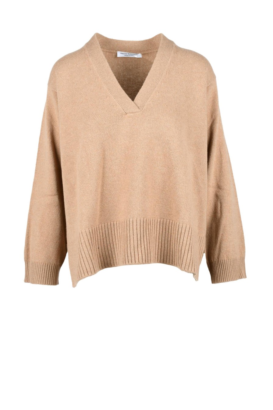 Donna AMINA RUBINACCI | Amina Rubinacci Maglia Beige