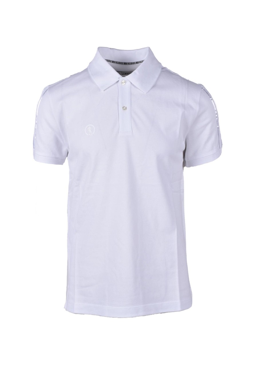 Uomo BIKKEMBERGS | Bikkembergs Tshirt Bianco