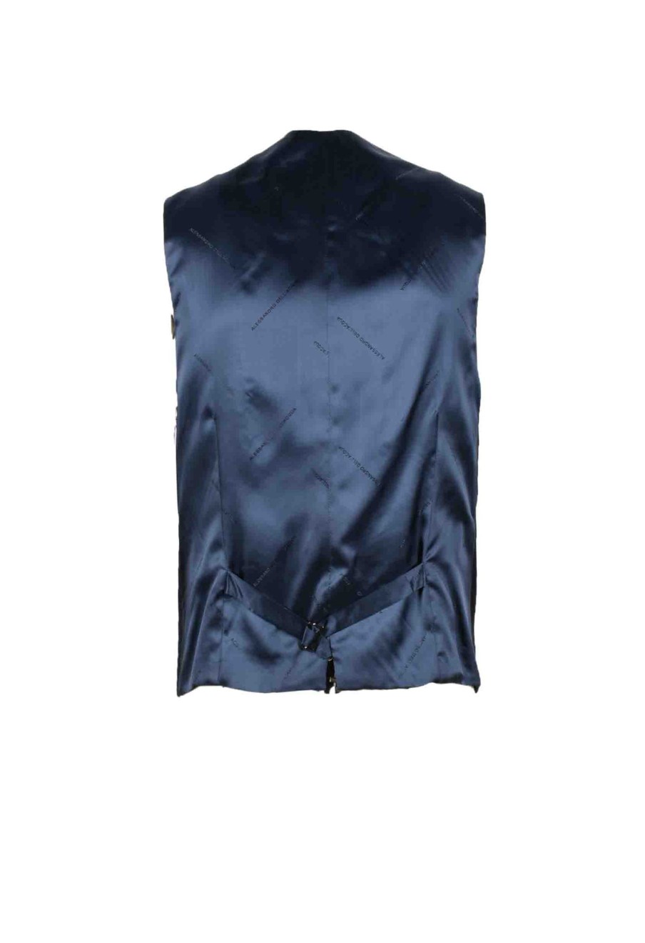 Uomo ALESSANDRO DELL ACQUA | Alessandro Dell Acqua Gilet Blu