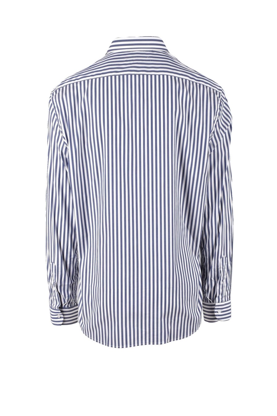 Uomo ETRO | Etro Camicia Bianco/Blu