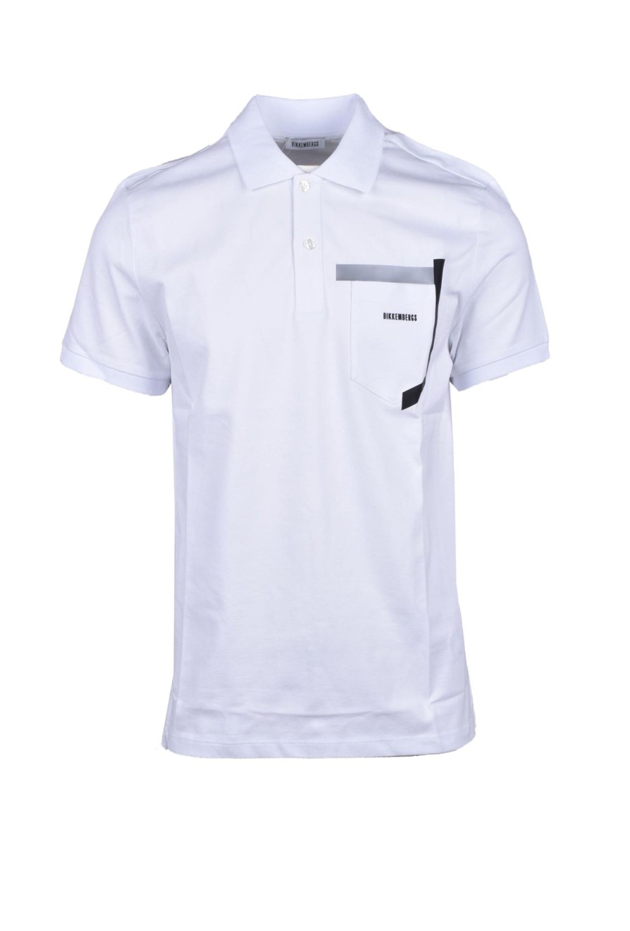 Uomo BIKKEMBERGS | Bikkembergs Tshirt Bianco