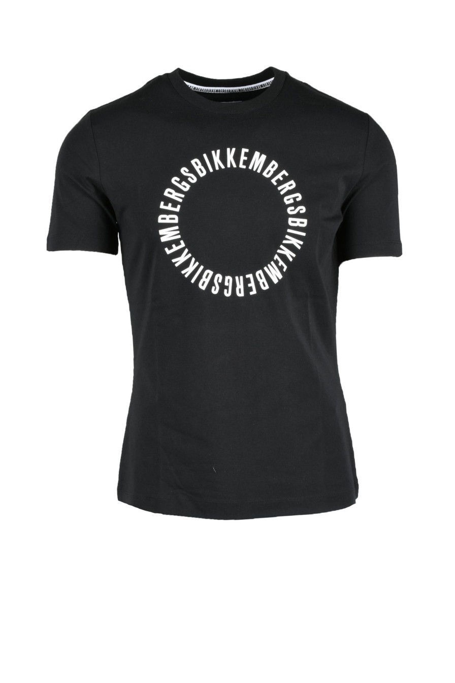 Uomo BIKKEMBERGS | Bikkembergs Tshirt Nero